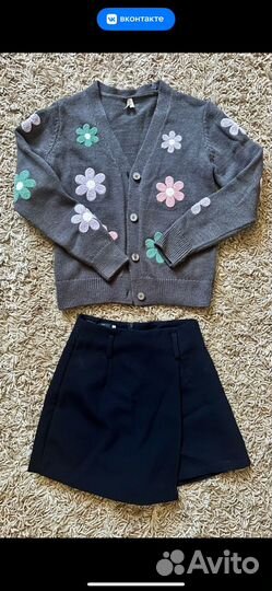 Кофта и юбка шорты
