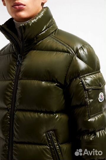 Пуховик Moncler Maya хаки