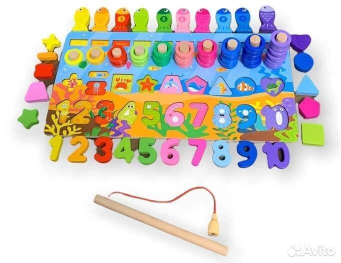 Игрушка магнитная Рыбалка