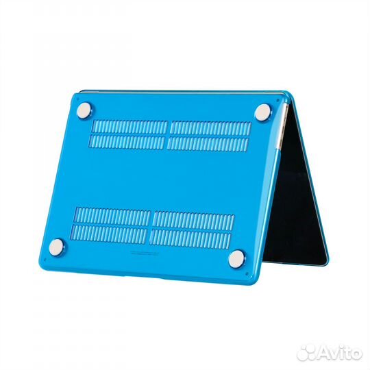 Чехол для MacBook Pro 13 2016-2022 глянец голубой
