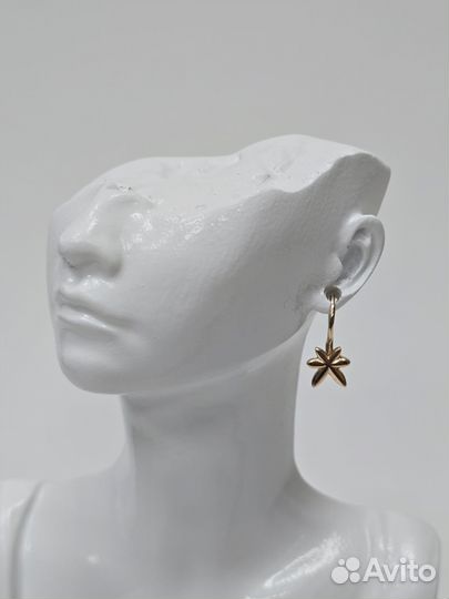 Золотые серьги