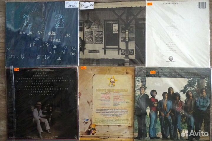 Elton John Коллекция Часть 2. LP Made in US