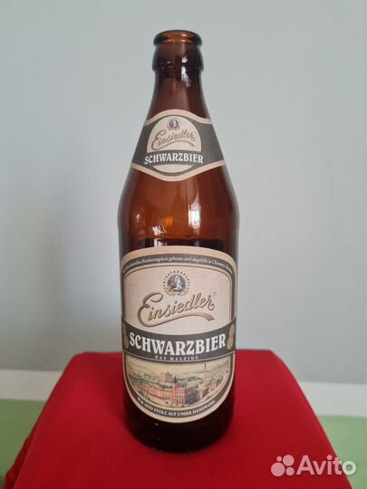 Пивная бутылка schwarzbier пустая