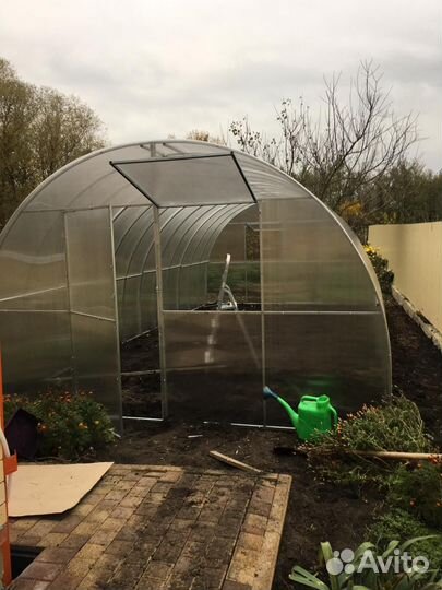 Теплица арочная 4х4 из поликарбоната