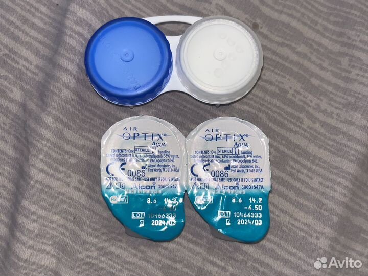 Линзы air optix aqua -6.5 / контактные линзы