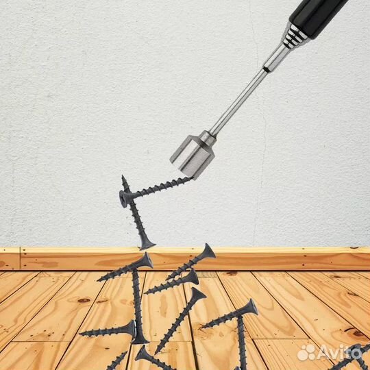 Телескопический Фонарик с Магнитом