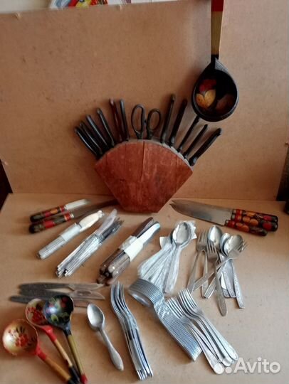Ложки, вилки,ножи СССР