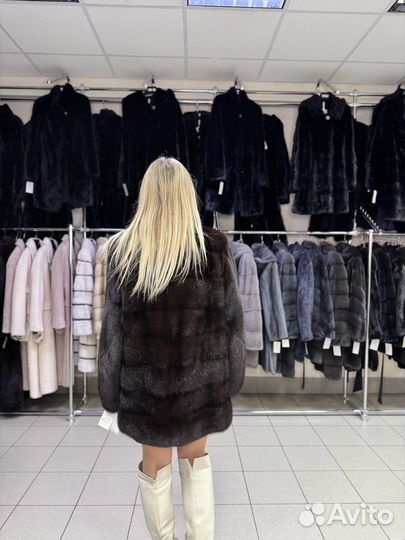 Шуба норковая 46-50