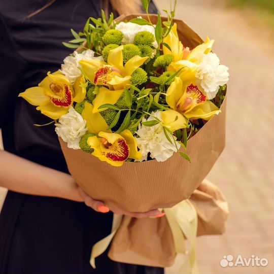 Букет цветов 163