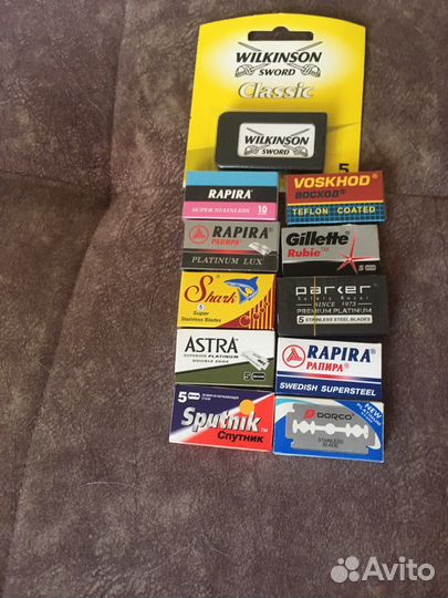 Лезвия для бритья набор