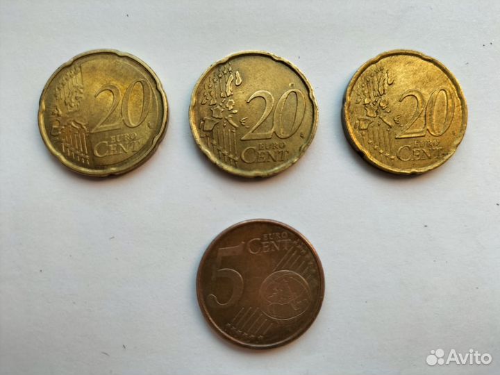 Монеты европейские