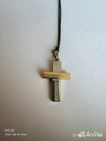 Кулон крест