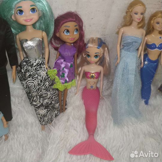 Куклы пакетом игрушки для девочек