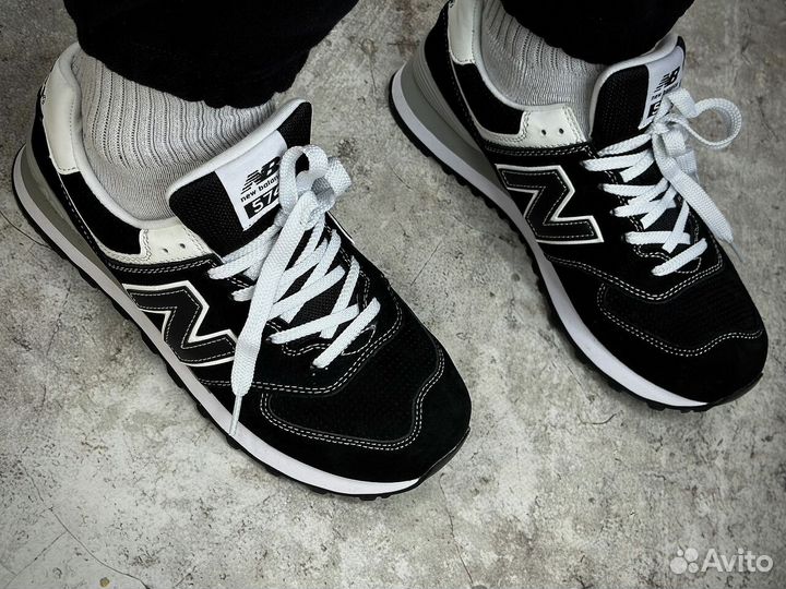 Замшевые Кроссовки New Balance 574 Замшевые Новые