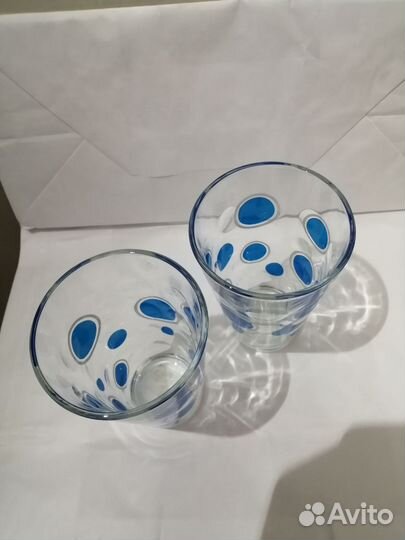 Стаканы из толстого стекла