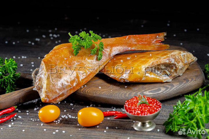 Окунь копченый. Рыба с производства в спб