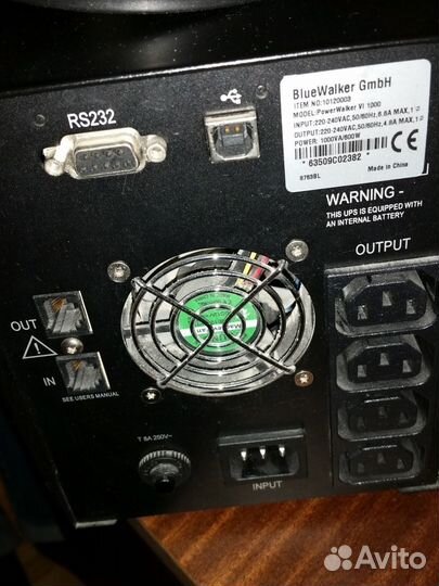 Ибп PowerWalker VI 1000 (BlueWalker GmbH,Германия)