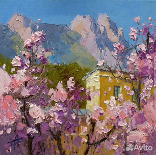 XX Магнолии у Ай-Петри кисти- Анны Давыдченко