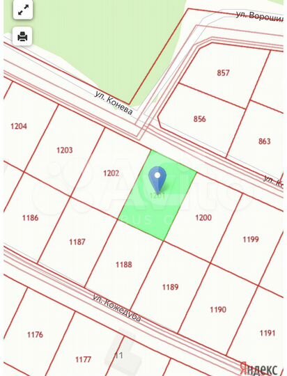 Участок 10 сот. (ИЖС)