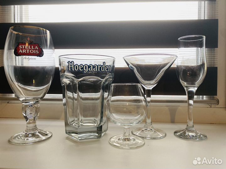 Бокалы пивные и не только