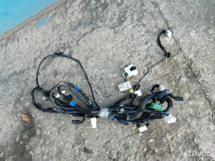 Проводка двери santa fe 2