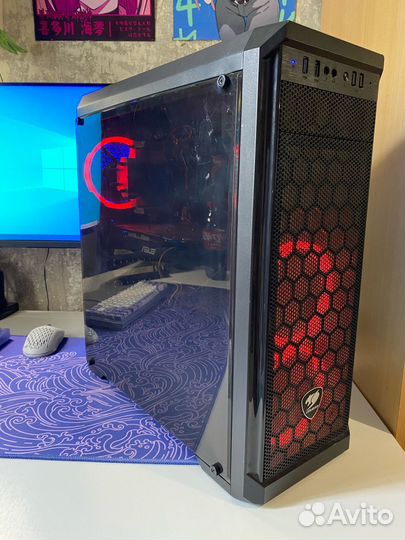 Игровой компьтер Intel Core i3-4130/RX 560 4gb/8Gb