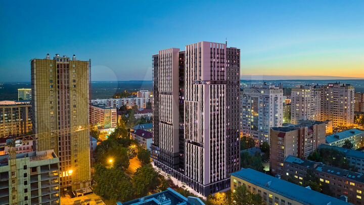 Апартаменты-студия, 22,5 м², 6/34 эт.