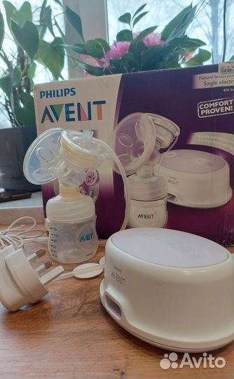 Молокоотсос avent электрический