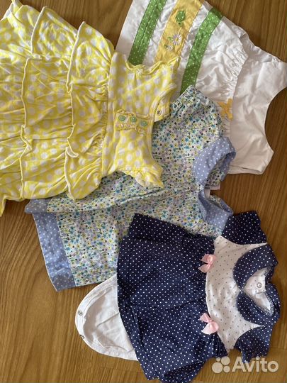 Пакет вещей на девочку от 0 до 4 месяцев