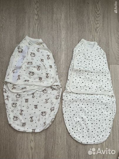 Пеленка кокон на липучках