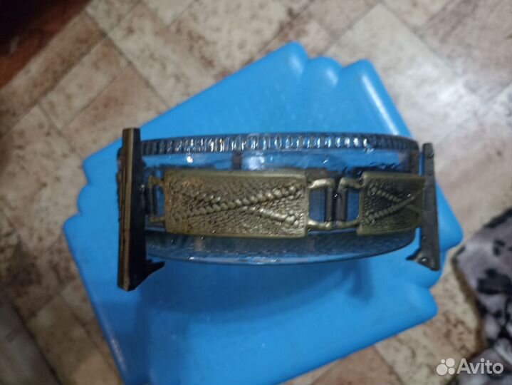 Пепельница СССР бронза