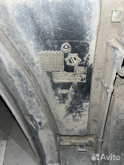 Задний бампер bmw 5 e39