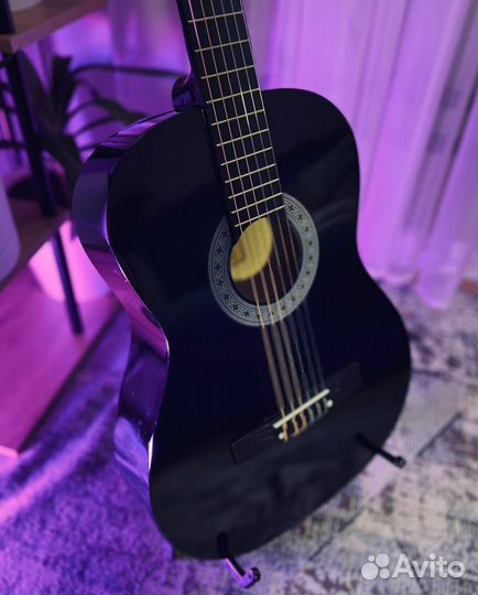 Гитара классическая 4/4, new 2024-bk