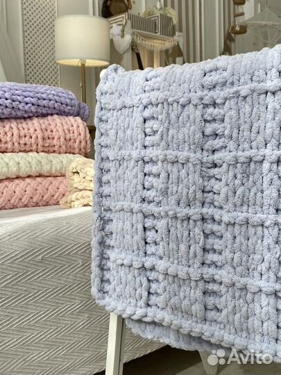 Детский плед ручной работы