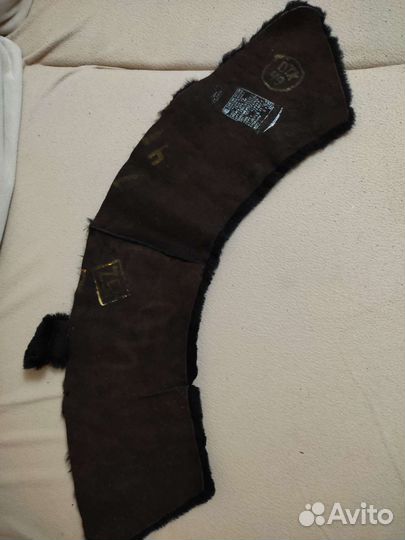 Меховой воротник овчина