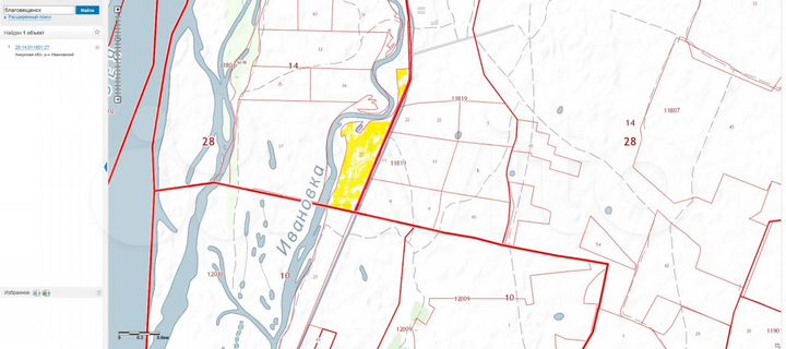 Участок 70 га (ИЖС)