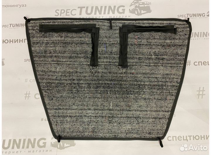 Утеплитель радиатора на ГАЗель Бизнес чёрный