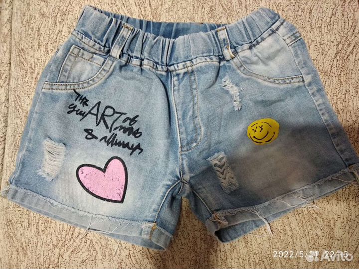 Шорты на девочку