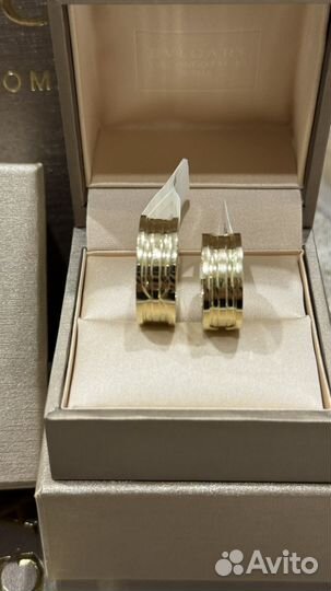 Bvlgari кольцо золото585