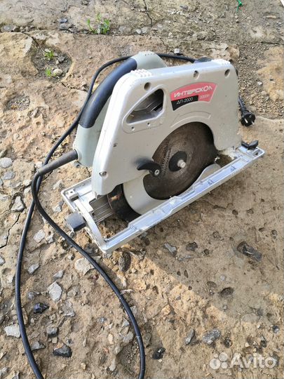 Дисковая пила Интерскол дп-2000, 2000 Вт