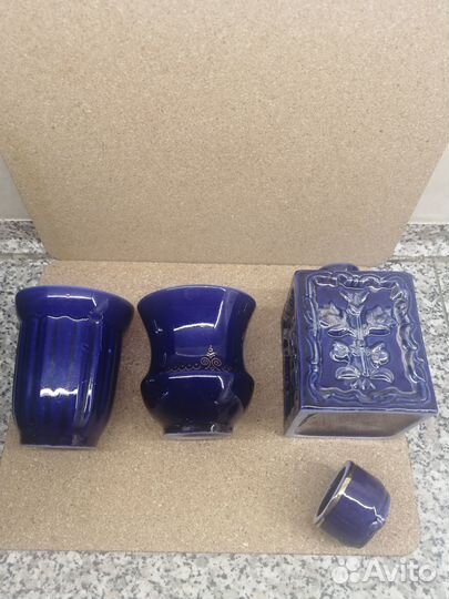 Чайница салфетница вазочка Бронницы СССР