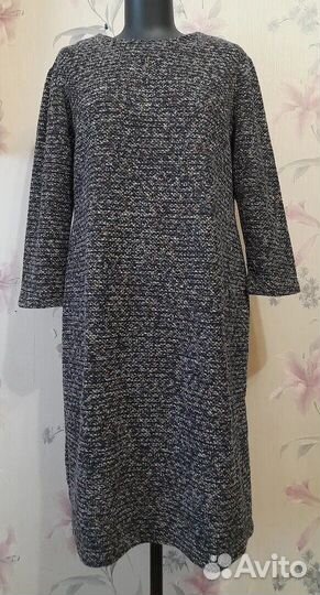Новое вязаное платье, 52р