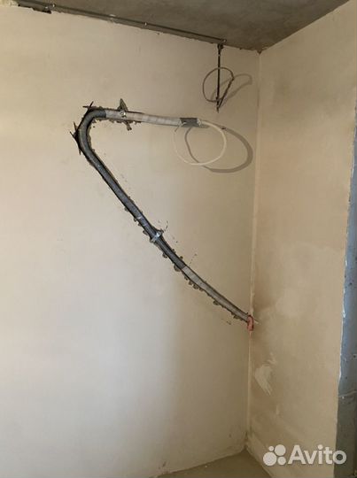 Установка Закладка предмонтаж кондиционера) спл