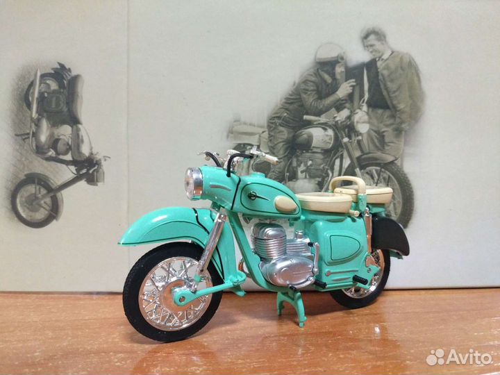 Мотоцикл модель коллекционная atlas 1:24