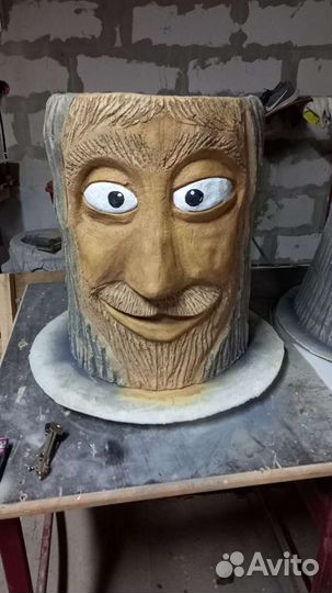 Бетонные вазоны