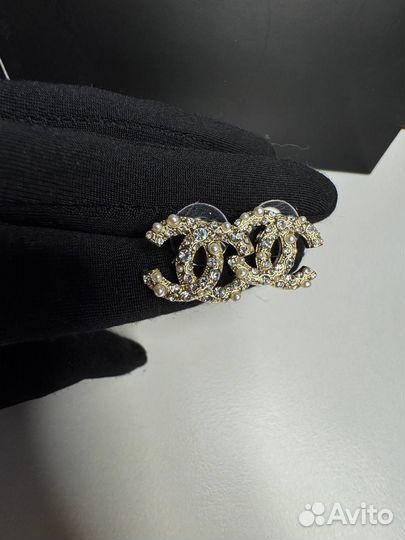 Серьги Chanel