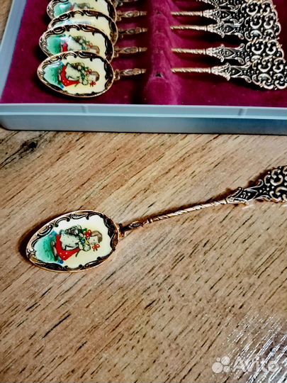 Ложки сувенирные Чехословакия новые