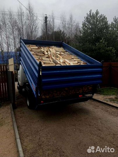 Дрова березовые. Колотые