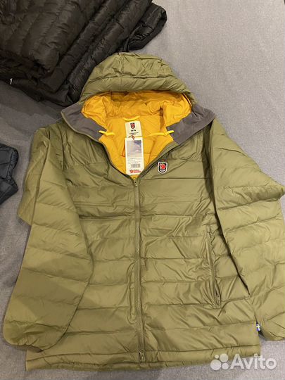 Fjallraven пуховик expedition pack down hoodie