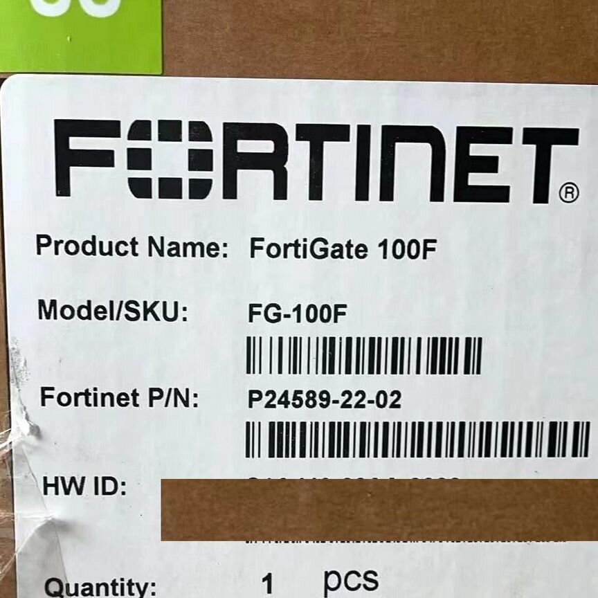 [FG-100F] Межсетевой Экран Fortinet Fortigate Fg-100f